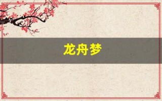 龙舟梦(龙舟梦工作室)