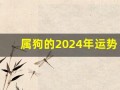 属狗的2024年运势(属狗的2024年运势1982年)