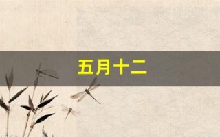五月十二(五月十三是哪位神仙生日)