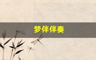 梦伴伴奏(梦伴伴奏郭富城)