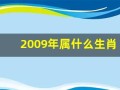 2009年属什么生肖(2005年属什么生肖)