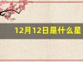 12月12日是什么星座(1979年12月12日是什么星座)