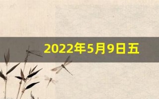 2022年5月9日五行穿衣指南(5月9日五行穿衣指数)