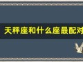 天秤座和什么座最配对(天秤座男和什么座最配对)