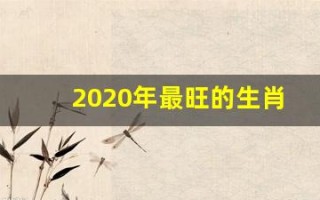 2020年最旺的生肖(2020年最旺的生肖鸡)