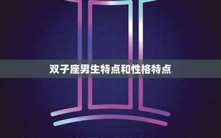 双子座男生(双子座男生运势)