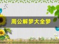 周公解梦大全梦(周公解梦大全梦见房子倒塌)