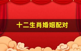 十二生肖婚姻配对(十二生肖婚姻配对表鸡和狗)