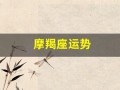 摩羯座运势(摩羯座2025年的全年运势)