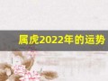 属虎2022年的运势(属虎2022年运势详解全年运程完整版)