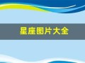 星座图片大全(十二星座图片大全)