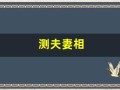 测夫妻相(测夫妻相的相机)