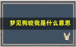 梦见狗咬我是什么意思(梦见狗咬手是要发财)