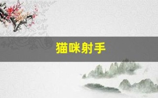 猫咪射手(猫咪射手座)