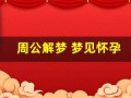 周公解梦 梦见怀孕(梦见怀孕是什么意思)