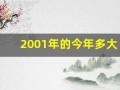 2001年的今年多大了(2001年今年多大了2025)