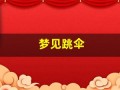 梦见跳伞(梦见跳伞是仙家在暗示什么)