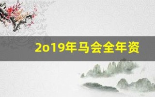 2o19年马会全年资枓(2021年马会全年记录)