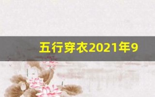 五行穿衣2021年9月13日(五行穿衣2021年9月13号)