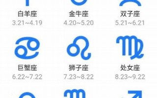 十二星座的日期(新版十二星座日期)